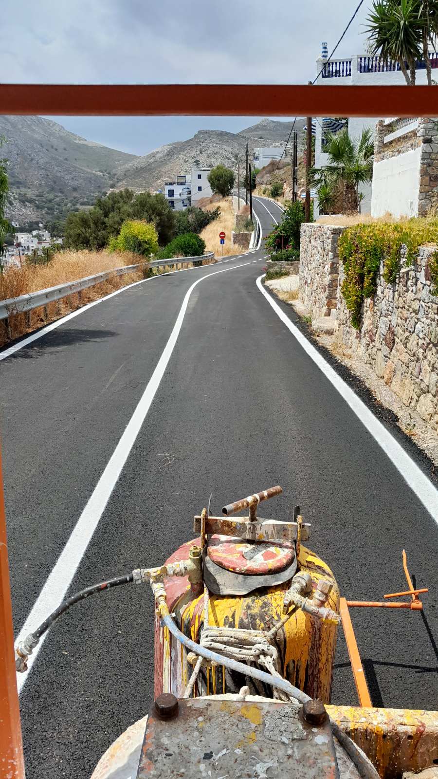 ΣΥΝΤΗΡΗΣΗ ΟΔΙΚΟΥ ΑΞΟΝΑ ΠΡΟΣ ΛΕΘΡΑ ΛΙΒΑΔΙΩΝ ΤΗΛΟΥ ΣΤΗ ΝΗΣΟ ΤΗΛΟ